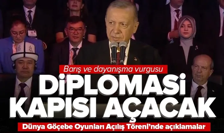 Başkan Erdoğan: Diplomasi kapısı açacak