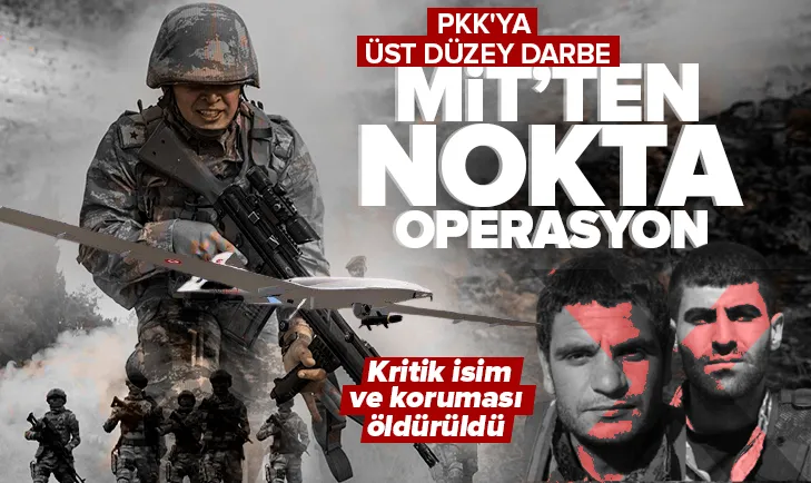 MİTten nokta operasyon! PKKya üst düzey darbe