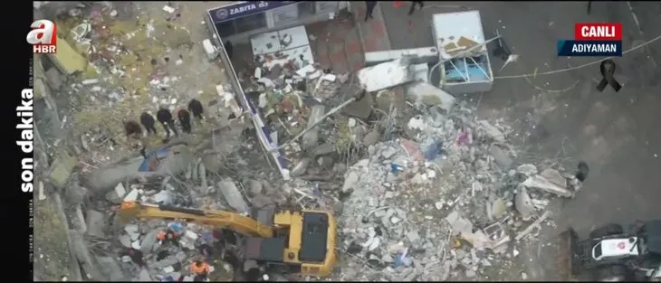 A Haber drone kamerasından DEPREM bölgesi! Facianın boyutunu gözler önüne seren dehşet verici görüntüler