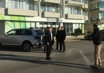 Antalya'da bankada soygun girişimi