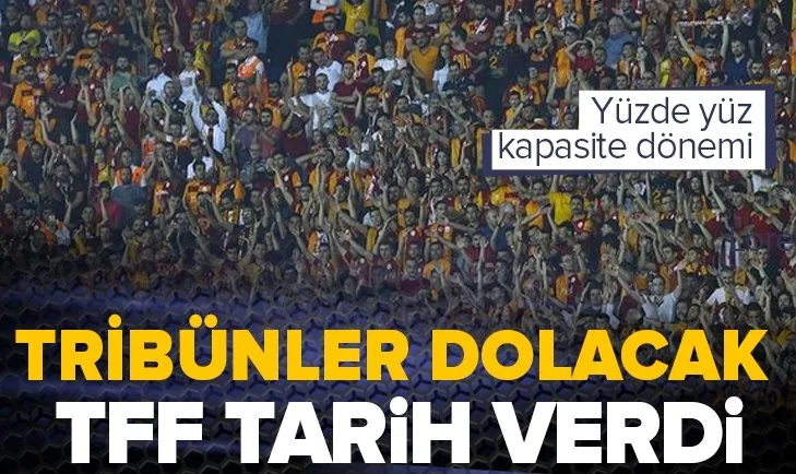 Son dakika: TFF’den tam kapasiteli seyirci kararı! Maçlara kimler girebilecek? Aşı olmayan stada girebilir mi?