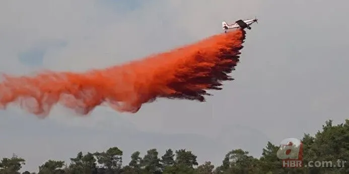 Orman yangınlarında kullanılan kırmızı madde ne işe yarıyor? İşte uçakların döktüğü o sıvı