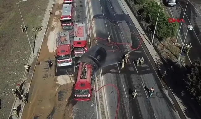 Tuzla'daki fabrika yangınında patlama! Yaralılar var - 2