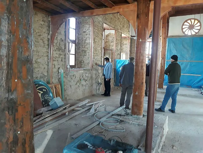 Konya’daki tarihi Şıh Şahabettin Cami restore ediliyor - 2