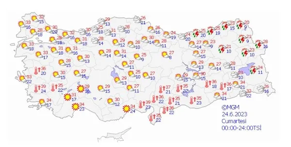 Meteoroloji'den sarı kodlu alarm! Ankara ve birçok ile sel, su baskını, dolu yağışı uyarısı geldi | 5 günlük hava tahmin raporu paylaşıldı - 4
