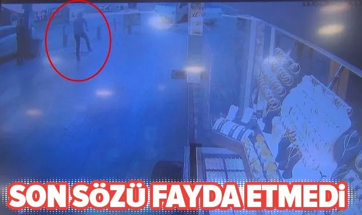 Bursa’da soyduğu kuyumcuya yalvaran hırsız tutuklandı
