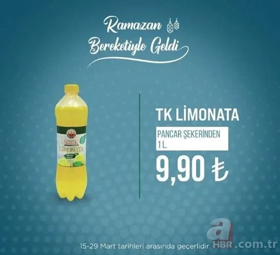 Tarım Kredi Kooperatif Market Ramazan'a özel FİYAT LİSTESİ! 20-29 Mart güncel katalog! Et fiyatları sabitlendi! Kıyma, dana kuşbaşı... 5