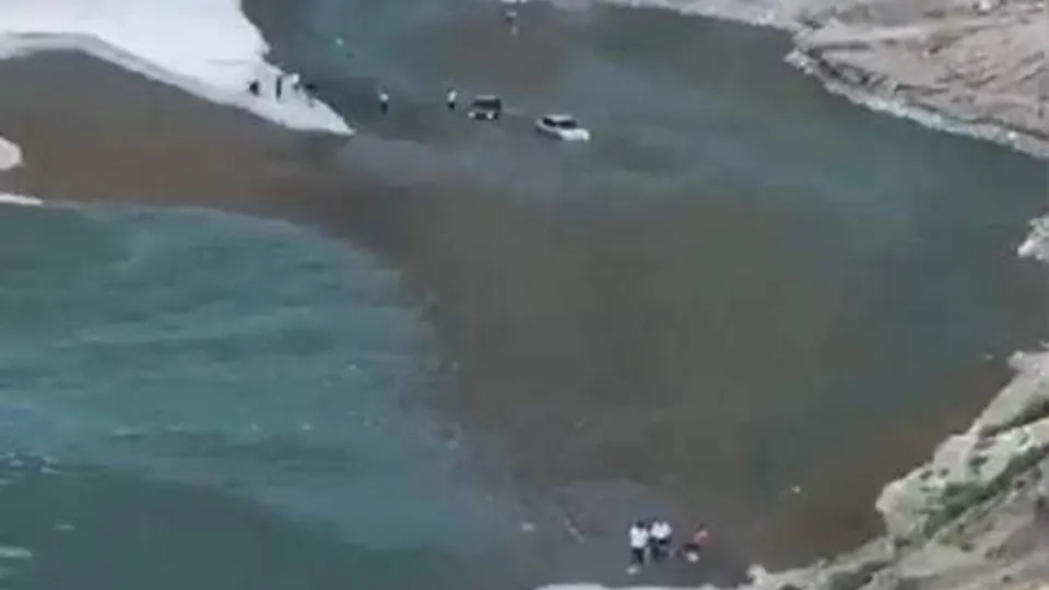 Siirt'te korku dolu dakikalar! Yükselmeye başlayınca...