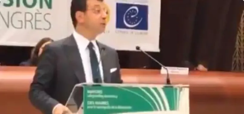 Ekrem İmamoğlu Fransa'da Türkiye'yi şikayet etti