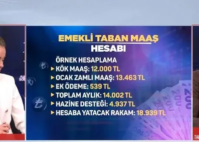 Emekli taban maaş hesabı nasıl yapılıyor?