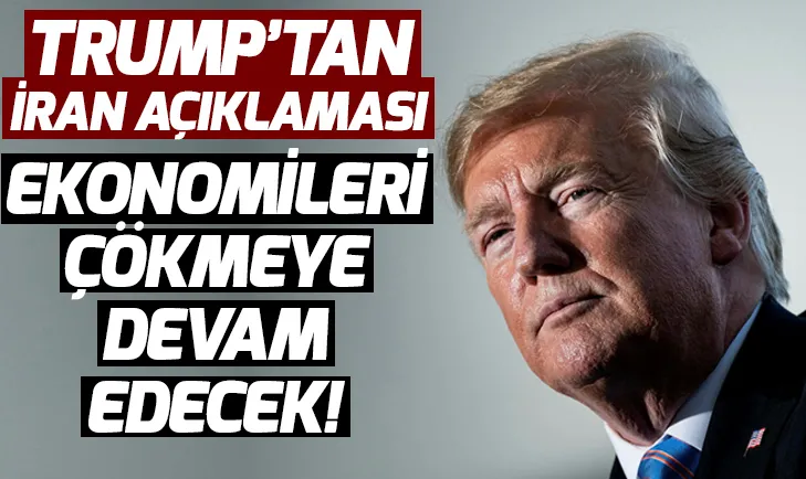 Trump: İran ne zaman hazır olursa bizi arayacak