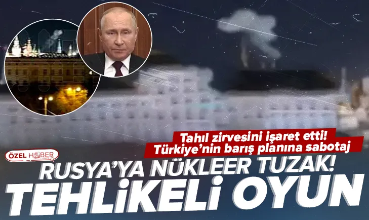 Kremlin’e saldırının perde arkası! Nükleer tuzak
