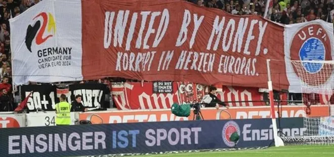 Alman futbolunda EURO 2024 protestosu