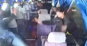 Her şey birkaç saniyede oldu