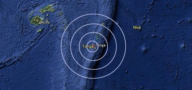 Tonga’da 7.3 büyüklüğünde deprem! Tsunami uyarısı yapıldı