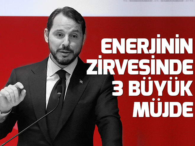 Enerjinin zirvesinde 3 müjde