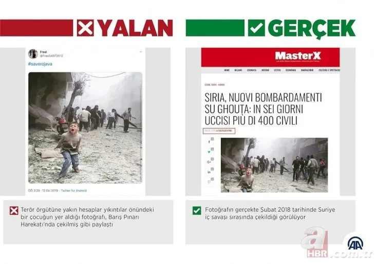 Terör sevicilerin son yalanı!