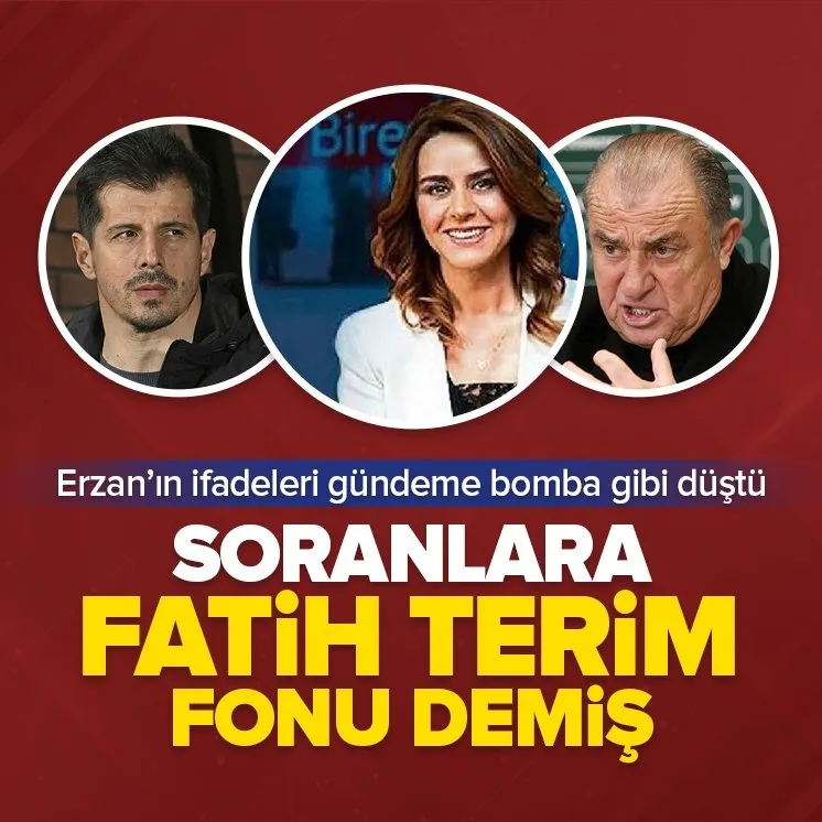 Seçil Erzan Emre Belözoğlu’na Fatih Terim fonu demiş