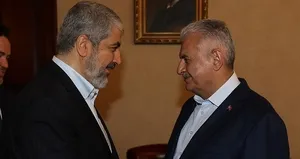 Başbakan Yıldırım, Halid Meşal ile görüştü