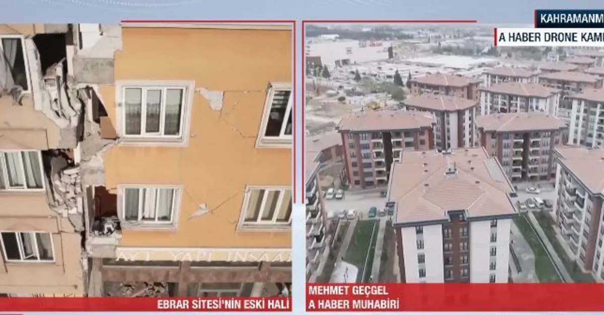 Ebrar Sitesi'nde binalar yükseldi