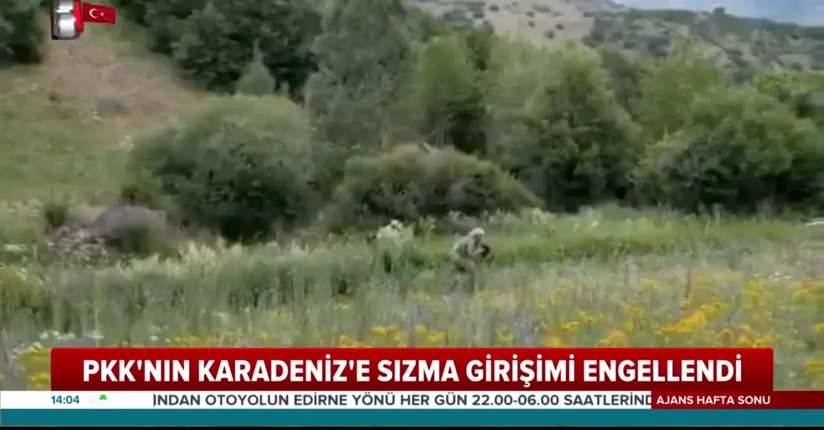 PKK'nın Karadeniz'e sızma girişimi engellendi