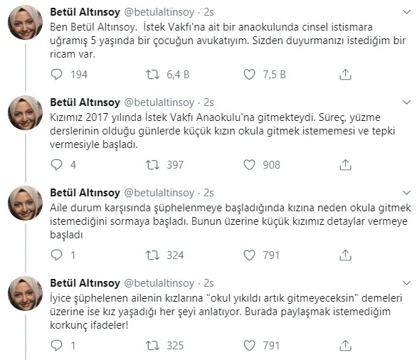 İstek Vakfı'nda taciz skandalı! 5 yaşındaki çocuğa... - 1