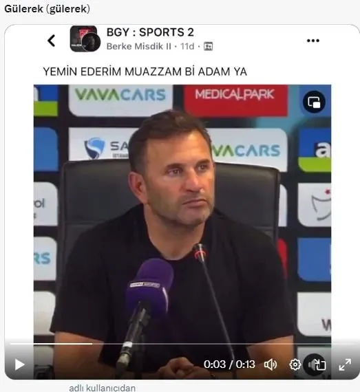 Ahaber.com.tr sordu Okan Buruk yanıtladı! Erden Timur sözleri... ’Gülerek’ cevabı sosyal medyayı salladı