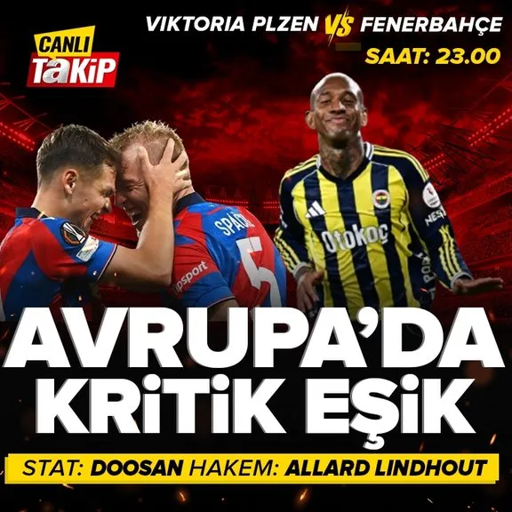 CANLI | Viktoria Plzen - Fenerbahçe