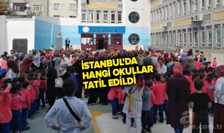 İstanbul’da hangi okullar tatil? İstanbul’da tatil olan okullar! İstanbul’da 29 okul tatil!