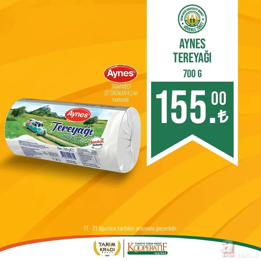 Yeni ürünleri görenler kapıda kuyruk oldu! Tarım Kredi Market listeyi güncellendi! 30'lu yumurta 68.50, Tereyağı 89.90, 40'lı tuvalet kağıdı 168.90 TL... 3