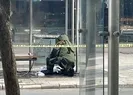 Durakta şüpheli çanta paniği