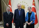 Başkan Erdoğan Prof. Dr. Aziz Sancarı kabul etti
