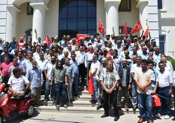 Kahta'da PKK'ya tepki yürüyüşü düzenlendi