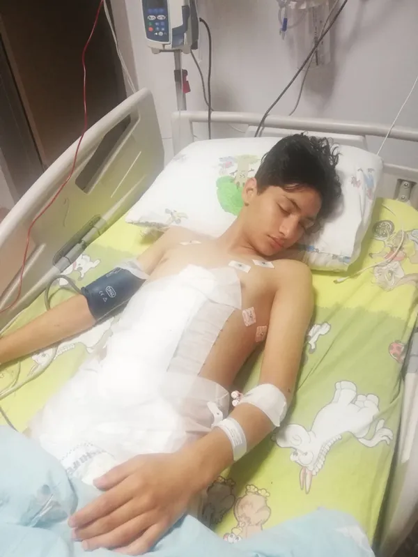 Son dakika: Çorum'da dehşet: Metehan köpeklerden kaçarken düştü! Dalağı parçalandı - 2