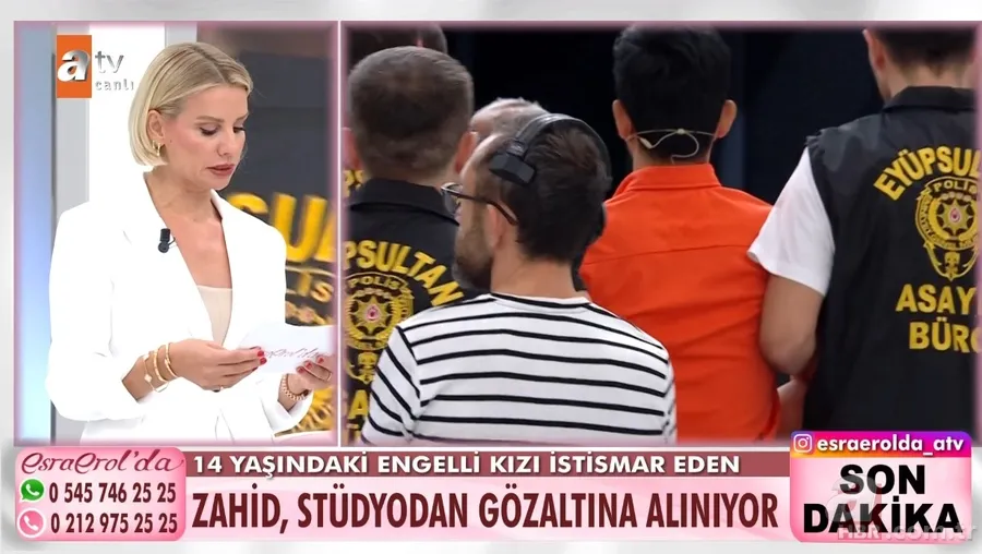 Esra Erol canlı yayınında gözaltına alındılar! İstismar skandalında yeni gelişme: Zahid, anne ve üvey baba birbirini suçladı 13