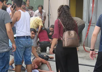 Bayrampaşa'da yangın: Çok sayıda yaralı var