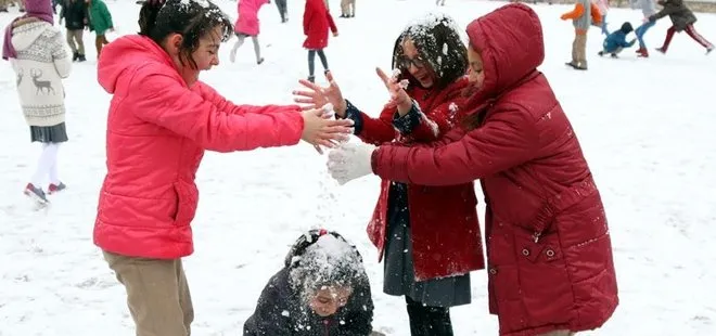 Sivas’ta okullara kar tatili
