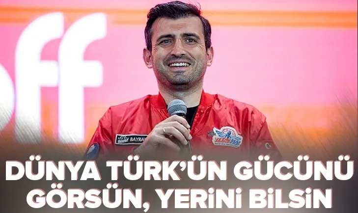 Azerbaycan’daki TEKNOFEST etkinliğinde Selçuk Bayraktar’dan kritik mesaj: Dünya Türk’ün gücünü görsün, yerini bilsin
