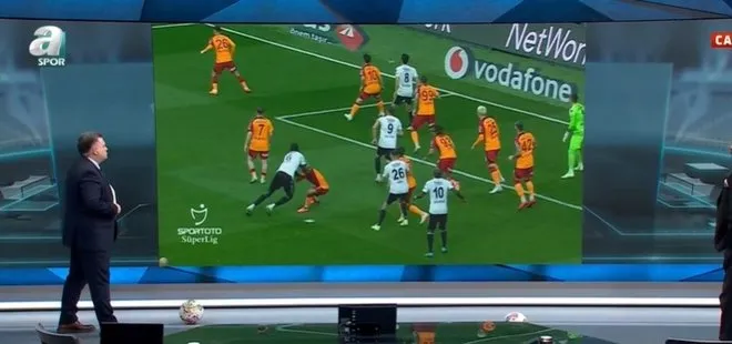 Beşiktaş-Galatasaray derbisinde tartışma yaratan pozisyon! Saiss’in attığı gol öncesi Torreira’ya faul var mı? Erman Toroğlu yorumladı