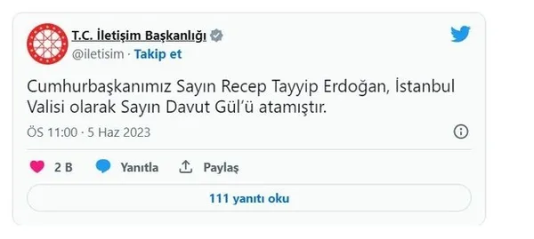 İstanbul’un yeni valisi Davut Gül kimdir, nereli, kaç yaşında? İstanbul Valisi kim oldu son dakika?