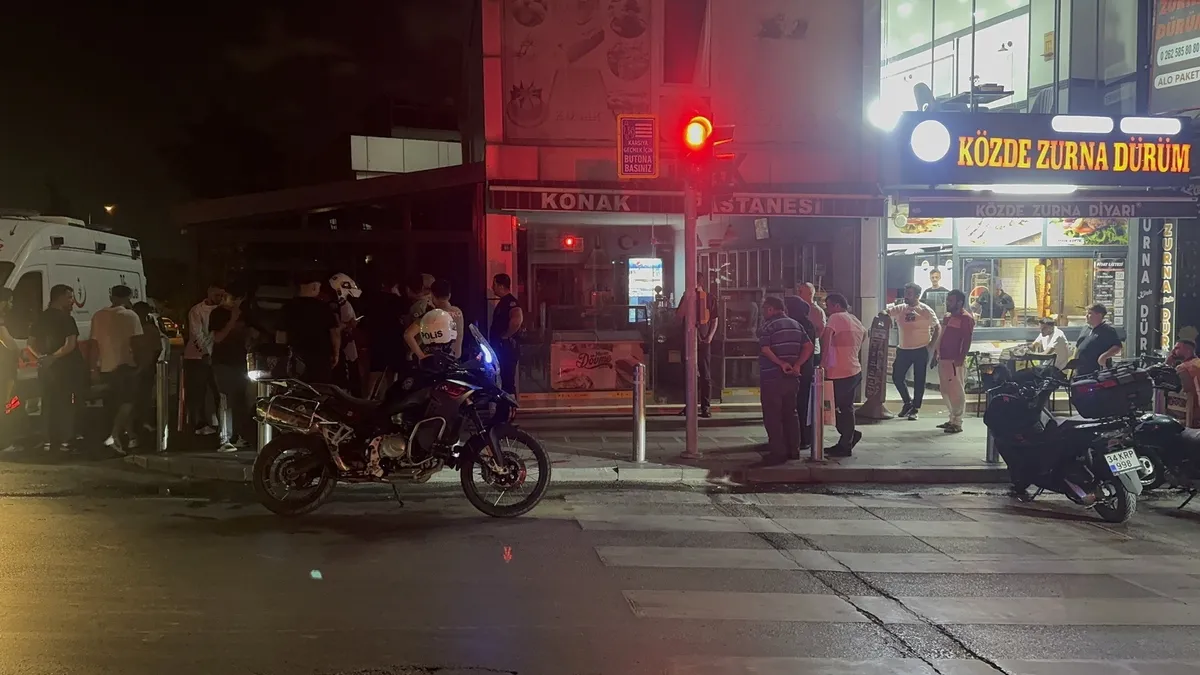 Gebze’de bıçaklı kavga: Yaralı ve saldırgan olay yerinden kaçtı