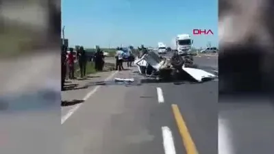 Otomobiller kavşakta çarpıştı: 4 yaralı