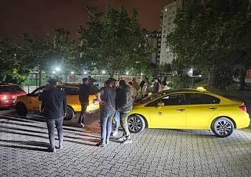 Adana'da taksi sürücüsü kabusu yaşadı!