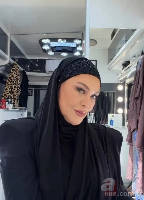 Hülya Avşar "Fazilet" karakterine hazırlanırken paylaştı! Güzelliğiyle bir kez daha büyüledi! 4