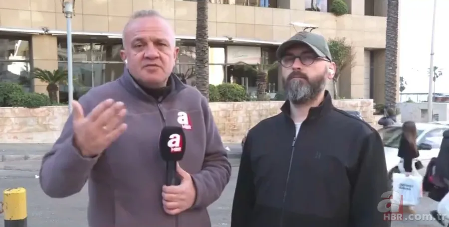 A Haber ekibi ölümden döndü! Beyrut'ta dehşet dolu anlar | Otelden görüntüler ortaya çıktı 8