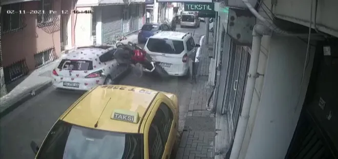 Düğün konvoyunda akılalmaz kaza! Ölümden döndü