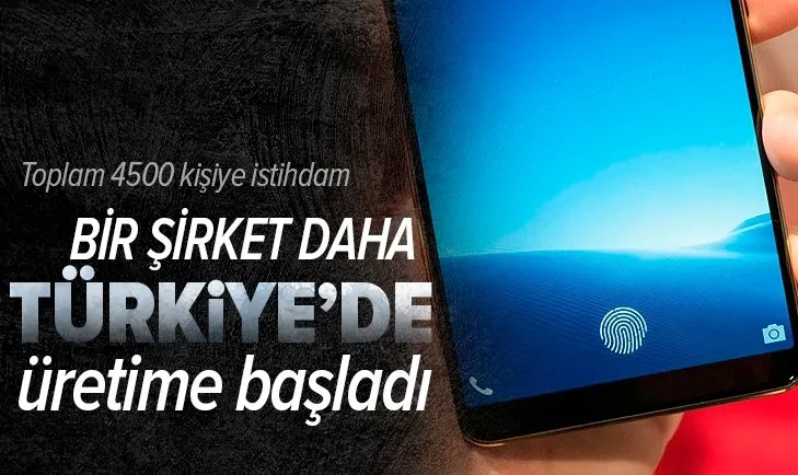 Çinli Vivo Gebze'de yerli cep telefonu üretimine başladı