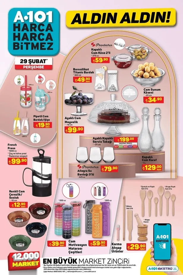 A101’de indirimler bugün başladı! A101 29 Şubat Aktüel İndirim Kataloğu’nda Hangi Ürünler Var?