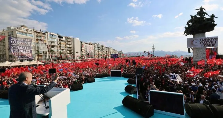 Başkan Recep Tayyip Erdoğan'ın İzmir mitingi Batı'yı panikletti! Rakiplere korku veren hırçın bir performans