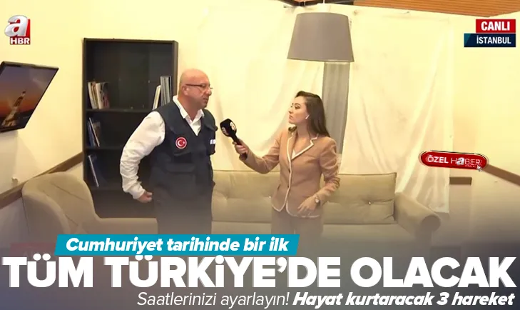 Cumhuriyet tarihinde ilk! Tüm Türkiyede yapılacak